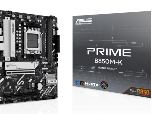 Mainboard ASUS AMD B850 SAM5 Micro-ATX Memory DDR5 Memory slots 2 1xPCI-Express 4.0 16x 1xPCI-Express 5.0 16x 2xM.2 1xHDMI 1xDisplayPort 4xUSB 2.0 4xUSB 3.2 1xPS/2 3xAudio port PRIMEB850M-K