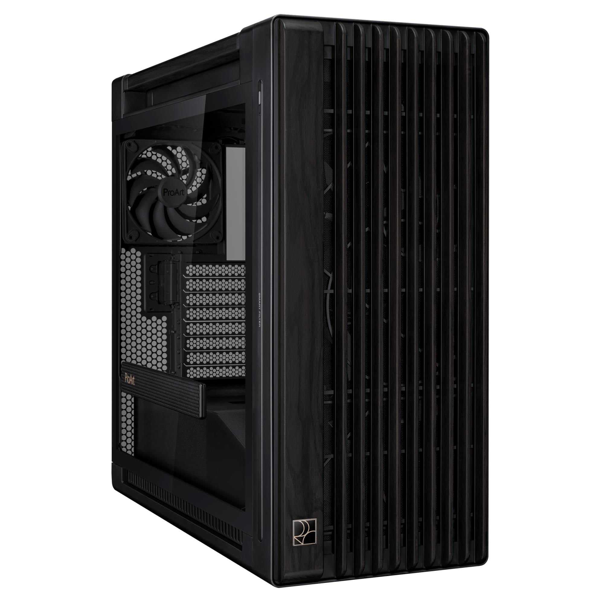 00945288-37d2-4066-a5a0-36f09984c527-1 Case ASUS ProArt PA602 Wood Edition - Tempered Glass Panel MidiTower Case product features Transparent panel ATX EATX MicroATX MiniDTX MiniITX Colour Black PROARTPA602WOODTGPWM