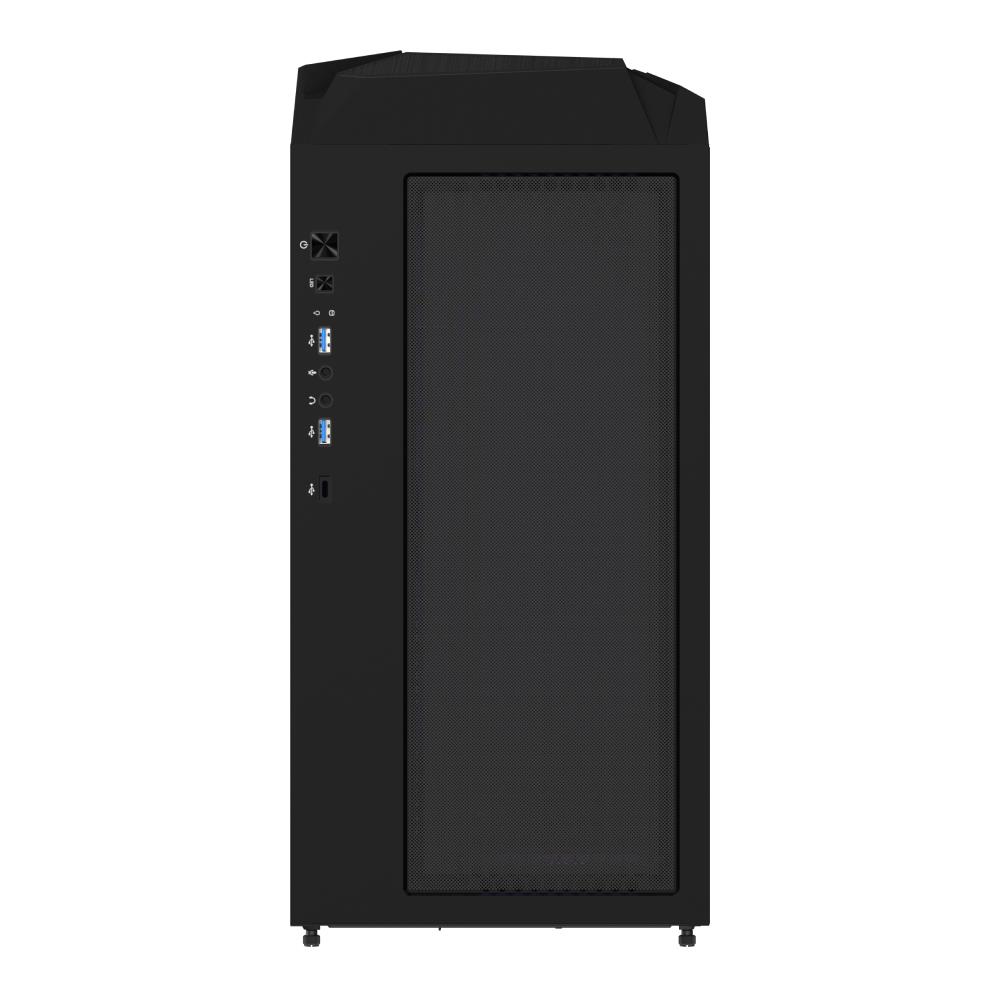 03ba6389-a531-4689-b600-33c19d5720f6-2 Case GIGABYTE C301G V2 BLACK MidiTower Case product features Transparent panel Not included ATX EATX MicroATX MiniITX Colour Black C301GV2