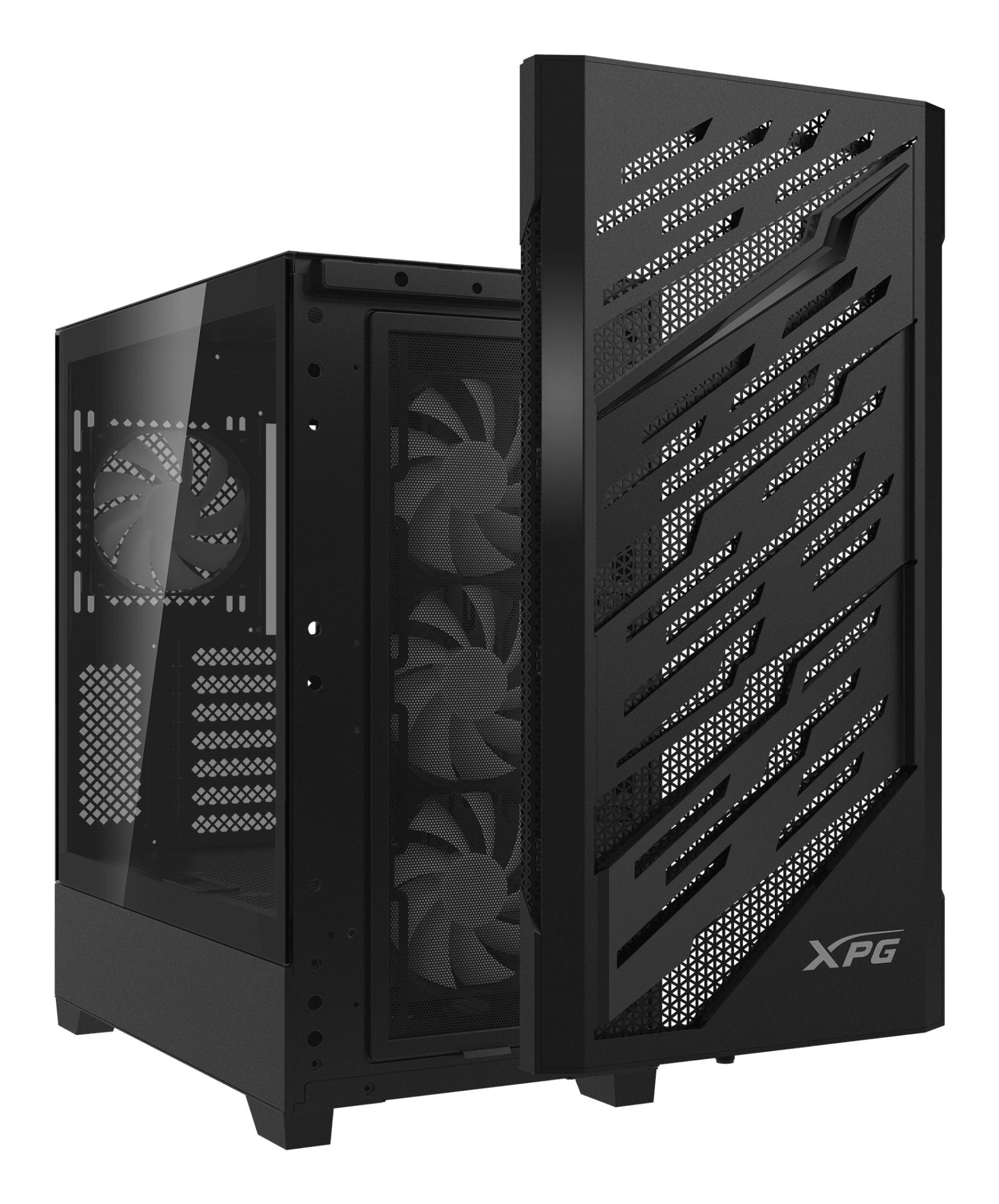 03c607fd-6a8e-4428-a10b-6e85678a36a9-1 Case ADATA STARKER AIR BTF MidiTower ATX EATX MicroATX MiniITX Colour Black STARKERAIRBTFMTA-BKCWW