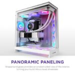 Case NZXT ATX/micro ATX/Mini-ITX/EATX White Midi Tower PC CM-H92FW-R1