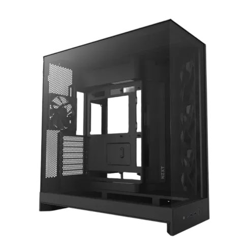 Korpusas NZXT H9 Flow juodas, skirtas ATX ir EATX plokštėms