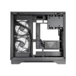 Case CHIEFTEC VISIO GM-30B-TG-OP MidiTower Case product features Transparent panel Not included ATX MicroATX MiniITX Colour Black GM-30B-TG-OP