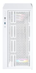 Case MONTECH X5 MidiTower Case product features Transparent panel Not included Colour White X5(W)