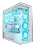 ARCTIC Xtender MidiTower korpusas su skaidriu paneliu, baltas