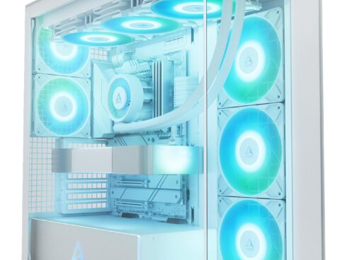 Case ARCTIC Xtender (White) MidiTower Case product features Transparent panel Not included Colour White ACPCC00014A