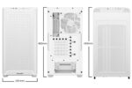 Case BE QUIET PURE BASE 501 LX MidiTower Case product features Transparent panel Not included ATX MicroATX MiniITX Colour White BGW79