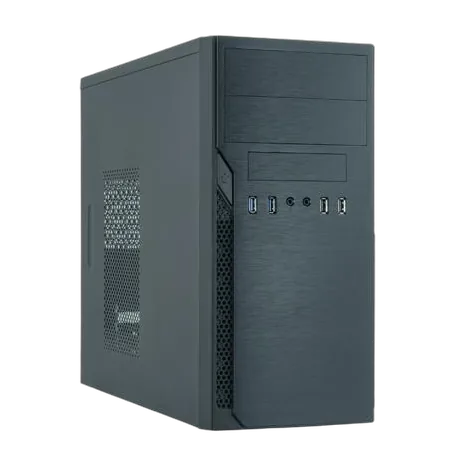 CHIEFTEC HO-12B MidiTower korpusas, juodas, palaiko MicroATX