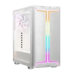 BE QUIET PURE BASE 501 DX korpusas su permatomis durelėmis, baltas