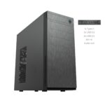 Case CHIEFTEC HC-10B-OP MidiTower Not included ATX MicroATX MiniITX Colour Black HC-10B-OP