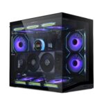 Case LIAN LI ATX/micro ATX/Mini-ITX Black Mini Tower O11 DYNAMIC MINI V2 G99.O11DMIV2X.00