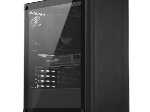 Case ENDORFY Ventum 200 Air MicroTower Case product features Transparent panel Not included ATX MicroATX MiniITX Colour Black EY2A002
