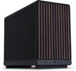 Korpusas LIAN LI A3-mATX juodas/brown, skirtas MicroATX ir MiniITX