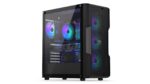 Case ENDORFY Regnum 400 ARGB MidiTower Case product features Transparent panel Not included ATX MicroATX MiniITX Colour Black EY2A009