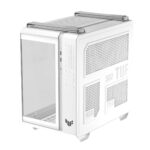 Case ASUS TUF Gaming GT502 Horizon MidiTower Case product features Transparent panel Not included ATX MicroATX MiniITX Colour White TUFGAMGT502HORIZONWHT
