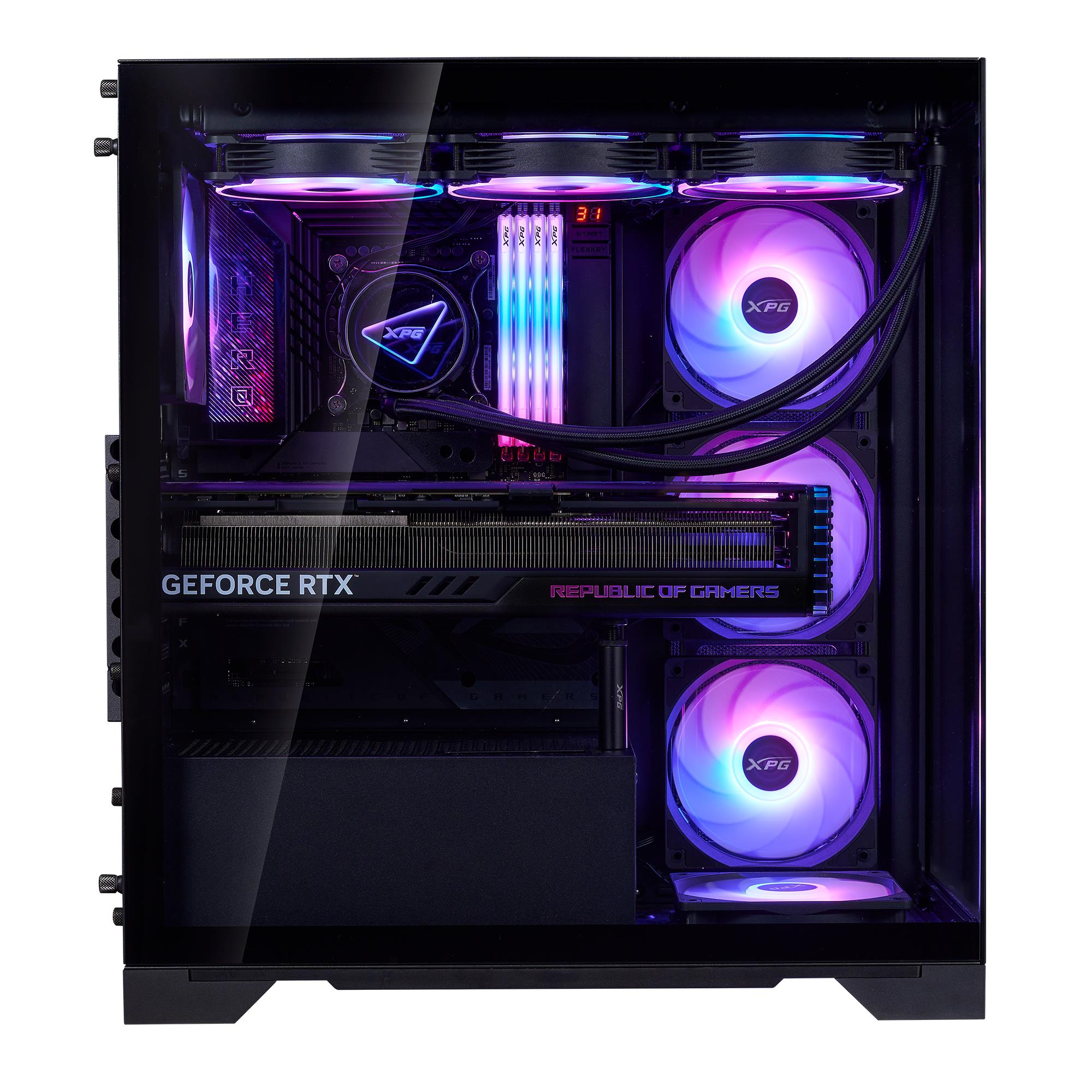 18cd9a11-36b1-4895-a361-b1e063784850-1 Case ADATA INVADER X BTF MidiTower Case product features Transparent panel ATX MicroATX MiniITX Colour Black INVADERXBTFMT-BKCWW