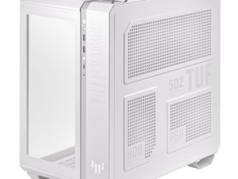 Case ASUS TUF Gaming GT502 MidiTower Case product features Transparent panel Not included ATX MicroATX MiniITX Colour White GAMGT502PLUS/TGARGBWH