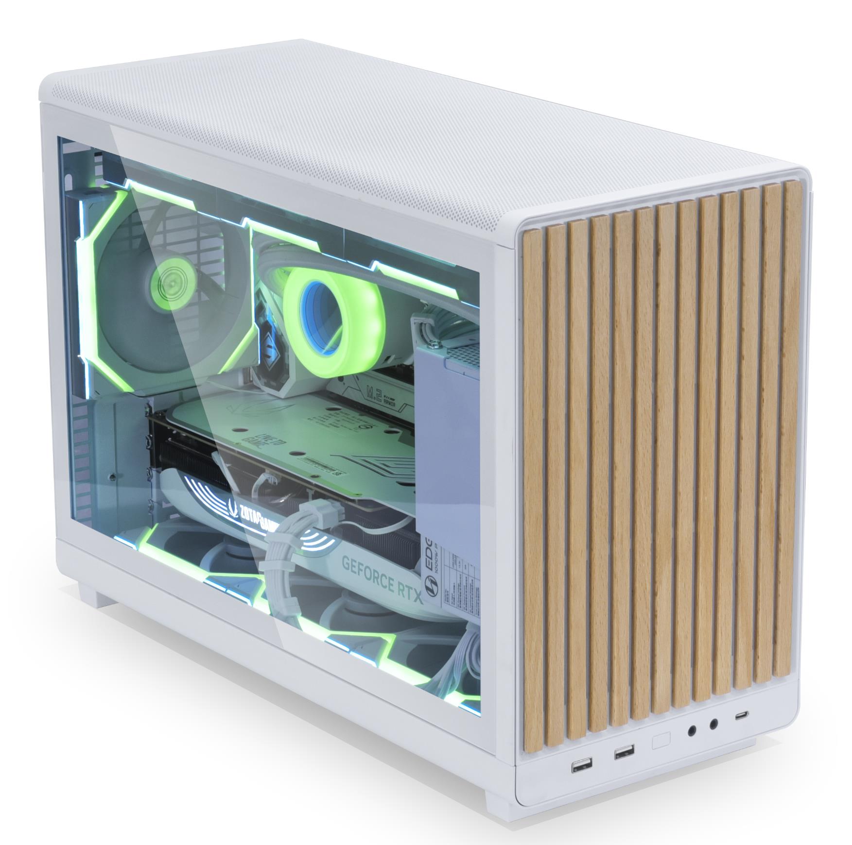 1bef9145-c5a8-4bba-9d63-852abf306008-2 Case LIAN LI micro ATX/Mini-ITX White Micro Tower A3W-WDG G99.A3W-WDG.00