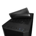 Case CHIEFTEC ELOX MidiTower Not included ATX MicroATX MiniITX Colour Black AS-01B-OP
