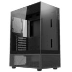 Case ADATA INVADER X MINI MidiTower Case product features Transparent panel ATX MicroATX MiniITX Colour Black INVADERXMINIMT-BKCWW