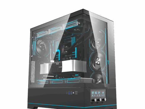 Darkflash DY450L computer case without fans (black)