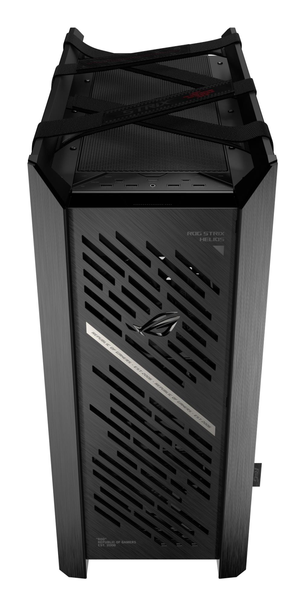 20d37457-47ee-47af-8557-10541afa5948 Korpuso ASUS ROG Strix Helios II su atidarytomis šoninėmis sienelėmis