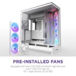 Case NZXT ATX/micro ATX/Mini-ITX/EATX White Midi Tower PC CM-H92FW-R1