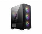 MSI MAG FORGE M100R korpusas, juodas, MicroATX ir MiniITX palaikymas