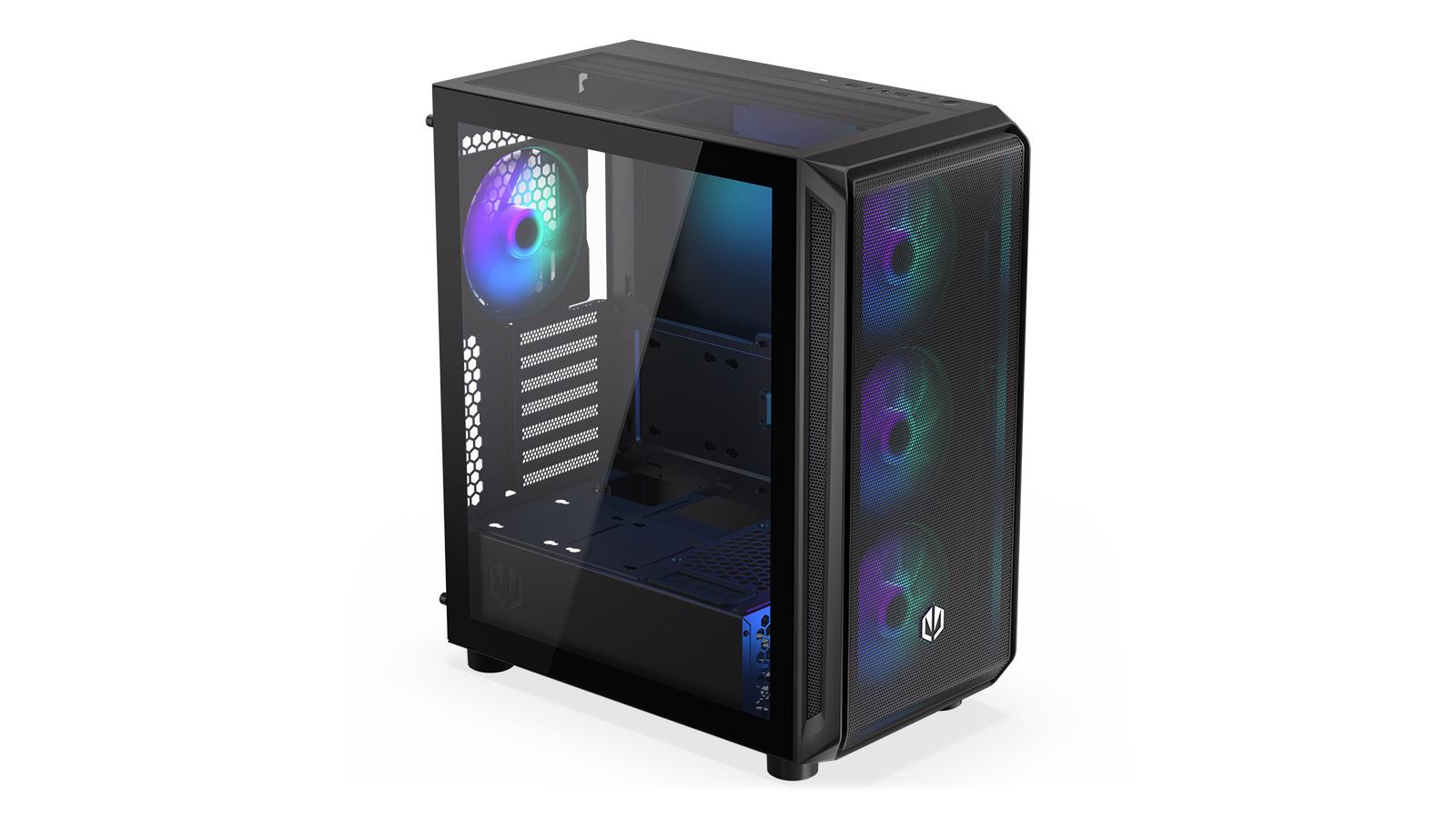 228ac8e3-a9a6-4699-b049-a8b5422c3d19-1 Case ENDORFY Arx 500 ARGB MidiTower Case product features Transparent panel Not included ATX MicroATX MiniITX Colour Black EY2A011