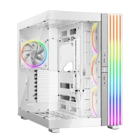 BE QUIET LIGHT BASE 900 FX korpusas su permatomis panelėmis, baltas
