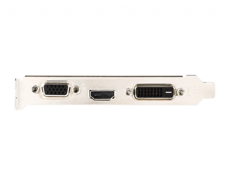 MSI GT 710 2GD3H LP su 2 GB GeForce GT 710 ir DDR3 atmintimi