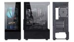 GOLDEN TIGER Raider DK-6 juodas Midi Tower korpusas, palaiko ATX/micro ATX