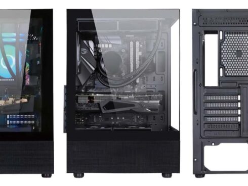 Case GOLDEN TIGER Supported motherboard form factors ATX/micro ATX Black Midi Tower Raider DK-6 RAIDERDK6