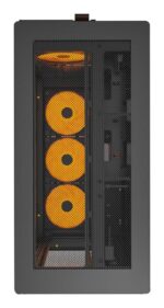 Case MONTECH HS01 PRO MidiTower Case product features Removeable HDD basket/Transparent panel Not included ATX MicroATX MiniITX Colour Black HS01PRO(B)