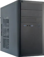 CHIEFTEC MiniTower MicroATX korpusas juodas su dviem USB 3.0 prievadais