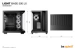 Case BE QUIET ATX/micro ATX/Mini-ITX Black Midi Tower PC BGW85