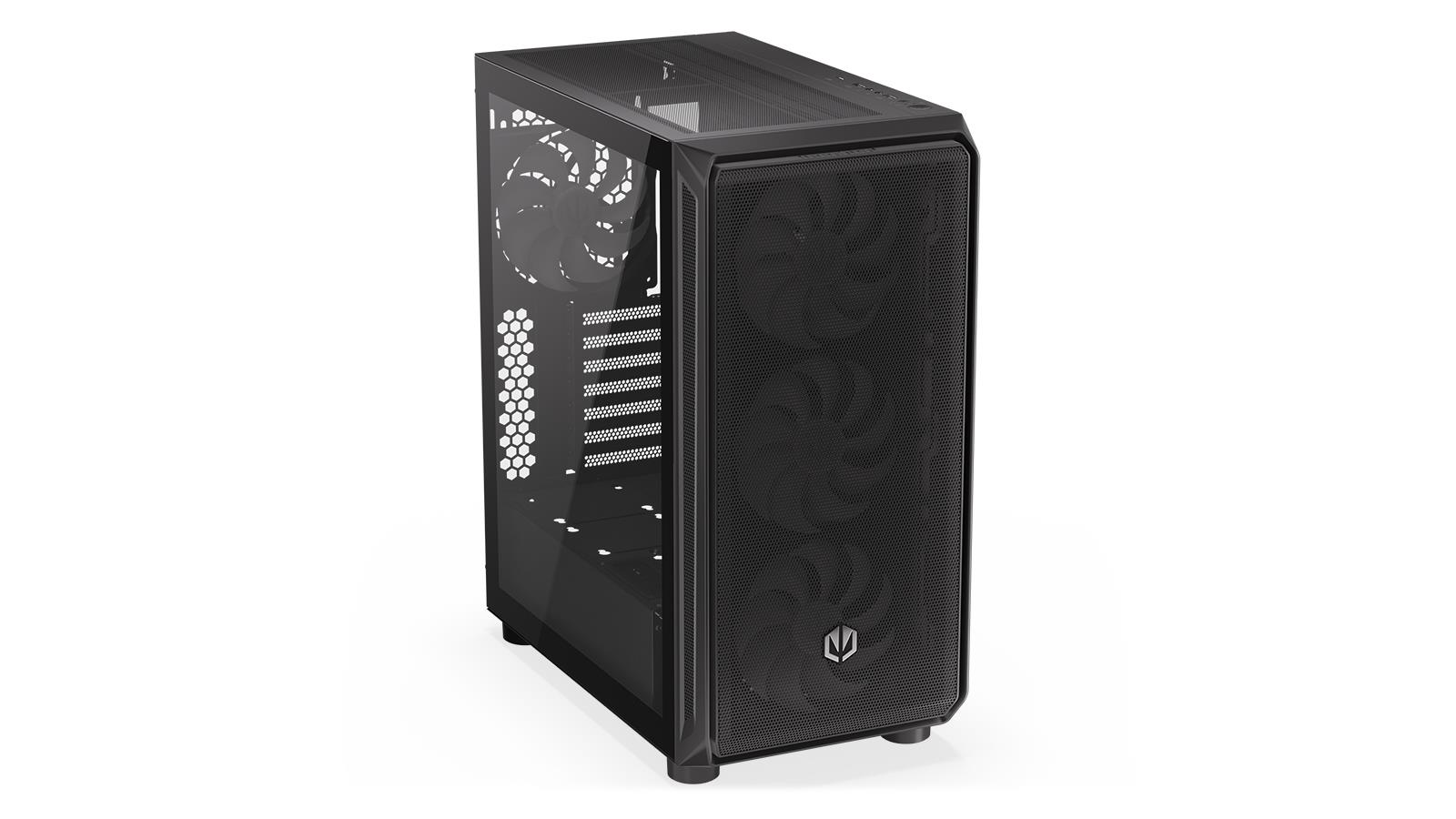 2b87eec4-9a69-4b6f-9d4a-1d47c7a77ce8-1 Case ENDORFY Arx 500 ARGB MidiTower Case product features Transparent panel Not included ATX MicroATX MiniITX Colour Black EY2A011