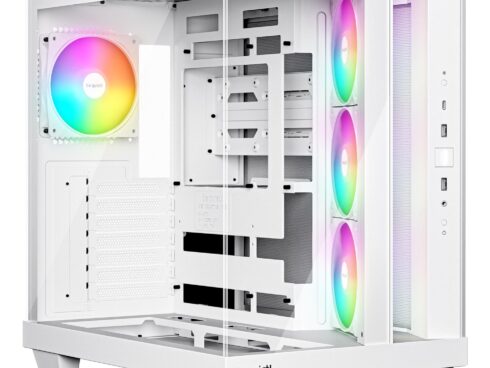Case BE QUIET ATX/micro ATX/Mini-ITX White Midi Tower PC BGW86