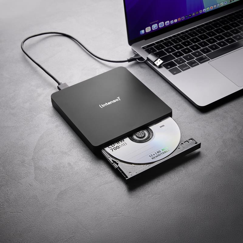 2de93472-56e9-43ff-a89d-bae77fb535e0 DVD RW USB3.2 EXT/BLACK 5401400 INTENSO, matomas iš šono