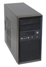 Case CHIEFTEC MiniTower MicroATX Colour Black CT-01B-OP