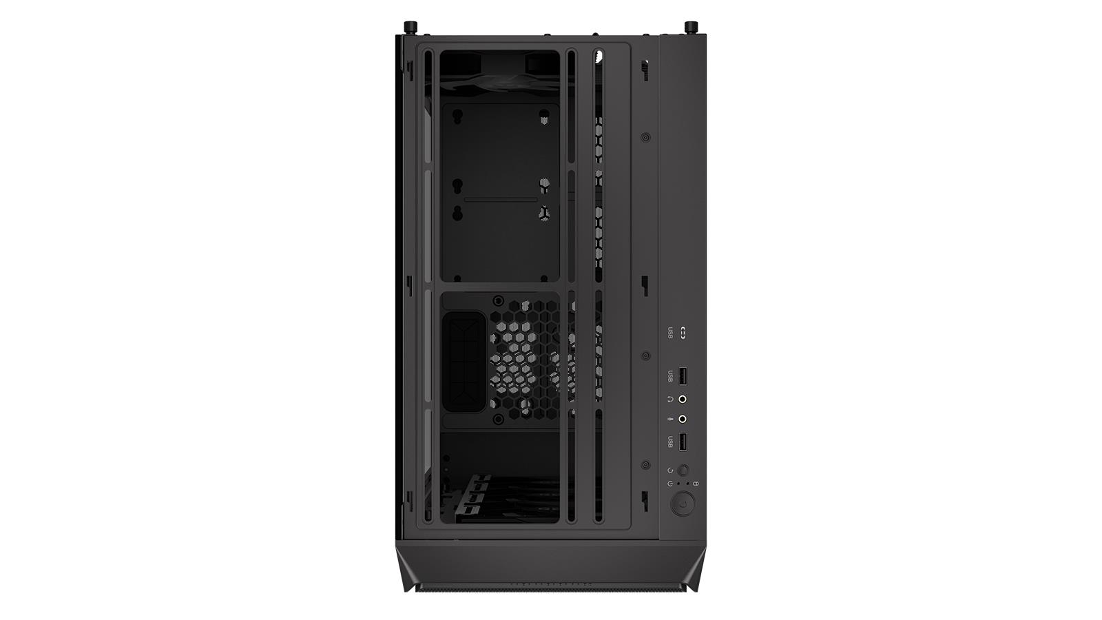 2e401583-c64c-444f-bd96-008cdb8e868d-1 Case ENDORFY Arx 500 ARGB MidiTower Case product features Transparent panel Not included ATX MicroATX MiniITX Colour Black EY2A011