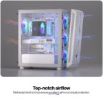 Case ENDORFY ATX/micro ATX/Mini-ITX White Midi Tower PC EY2A018