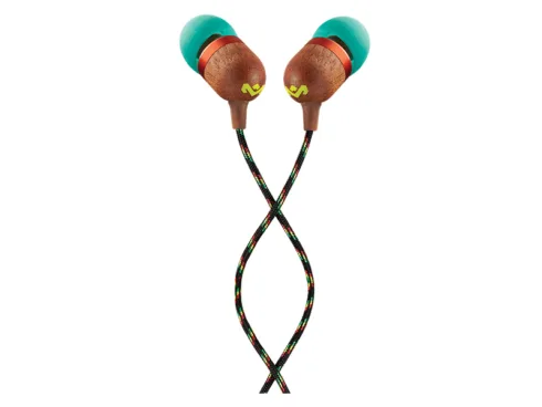 Marley Smile Jamaica Earbuds, In-Ear, Wired, Microphone, Rasta   Marley   Earbuds   Smile Jamaica