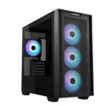 Case ASUS A21 PLUS MidiTower Case product features Transparent panel Not included MicroATX MiniITX Colour Black A21PLUSTGARGBBLACK