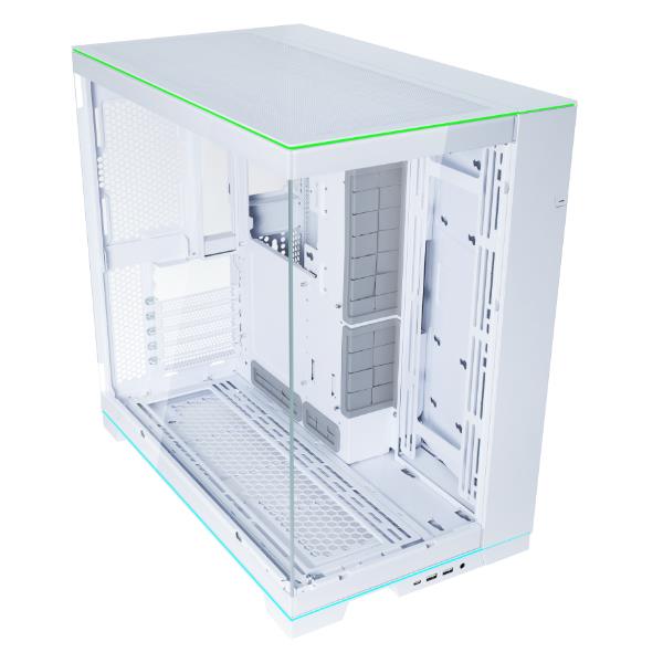 30ce0f08-8d8b-47cc-92e8-9633a01bd364-1 Case LIAN LI O11 DYNAMIC EVO RGB Tower Case product features Transparent panel ATX EATX MicroATX MiniITX Colour White G99.O11DERGBW.00
