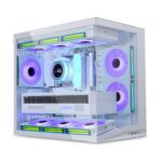 Case LIAN LI ATX/micro ATX/Mini-ITX White Mini Tower O11D MINI V2 Flow G99.O11DMIV2W.00