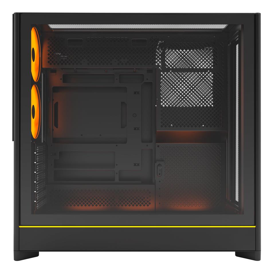 3a995f6e-49a0-4a9f-bc61-e7a222f3f587-1 Case MONTECH HS01 PRO MidiTower Case product features Removeable HDD basket/Transparent panel Not included ATX MicroATX MiniITX Colour Black HS01PRO(B)