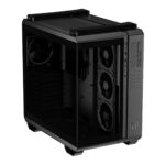 Case ASUS TUF Gaming GT502 Horizon MidiTower Case product features Transparent panel Not included ATX MicroATX MiniITX Colour Black TUFGAMINGGT502HORIZON