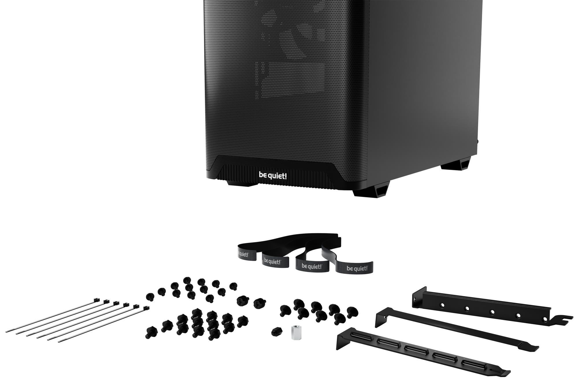 3b7ae3d3-9f17-4720-9bb2-113b3f37acbe-1 Case BE QUIET PURE BASE 501 MidiTower Not included ATX MicroATX MiniITX Colour Black BGW74