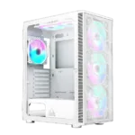 Korpusas Montech X3 Mesh MidiTower, baltas, skirtas ATX, MicroATX, MiniITX